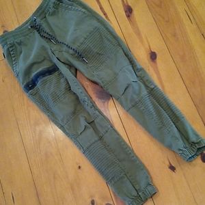 Ring of fire brand khaki green jogger boys pants